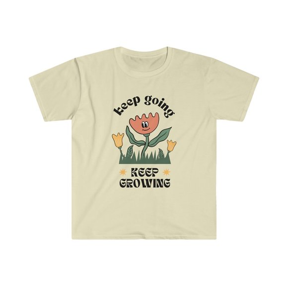 "Keep Going Keep Growing" T Shirt - Picture 8 of 14
